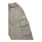 PETIT INDI pantalone tuta tinta unita Grigio per Bambino AW24BK88 GRIGIO PETIT INDI 