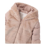 MINI BANDA giubbino tinta unita con zip e cappuccio Beige per Neonata 3A783XX BEIGE MINI BANDA 