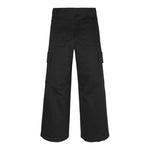 CALVIN KLEIN pantalone tinta unita con girovita regolabile Nero per Bambina IG0IG02513 NERO CALVIN KLEIN 