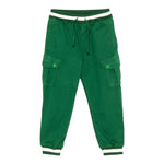 STELLA McCARTNEY pantalone tinta unita con elastico in vita Verde per Neonato TV6R70N VERDE STELLA McCARTNEY 