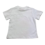 Cesare Paciotti T-Shirt Girocollo Tinta Unita con Stampa per Neonato TSP5165B BIANCO CESARE PACIOTTI 