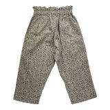 TEDDY E MINOU pantalone tinta unita con fantasia fiori Grigio per Neonata I24PT013V0000N GRIGIO TEDDY E MINOU 