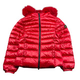 REFRIGIWEAR giubbino tinta unita con zip e cappuccio Rosso per Bambina RWG965 ROSSO REFRIGIWEAR 