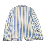 Emperor Naples Jacket Striped Pattern White/Blue For Children
