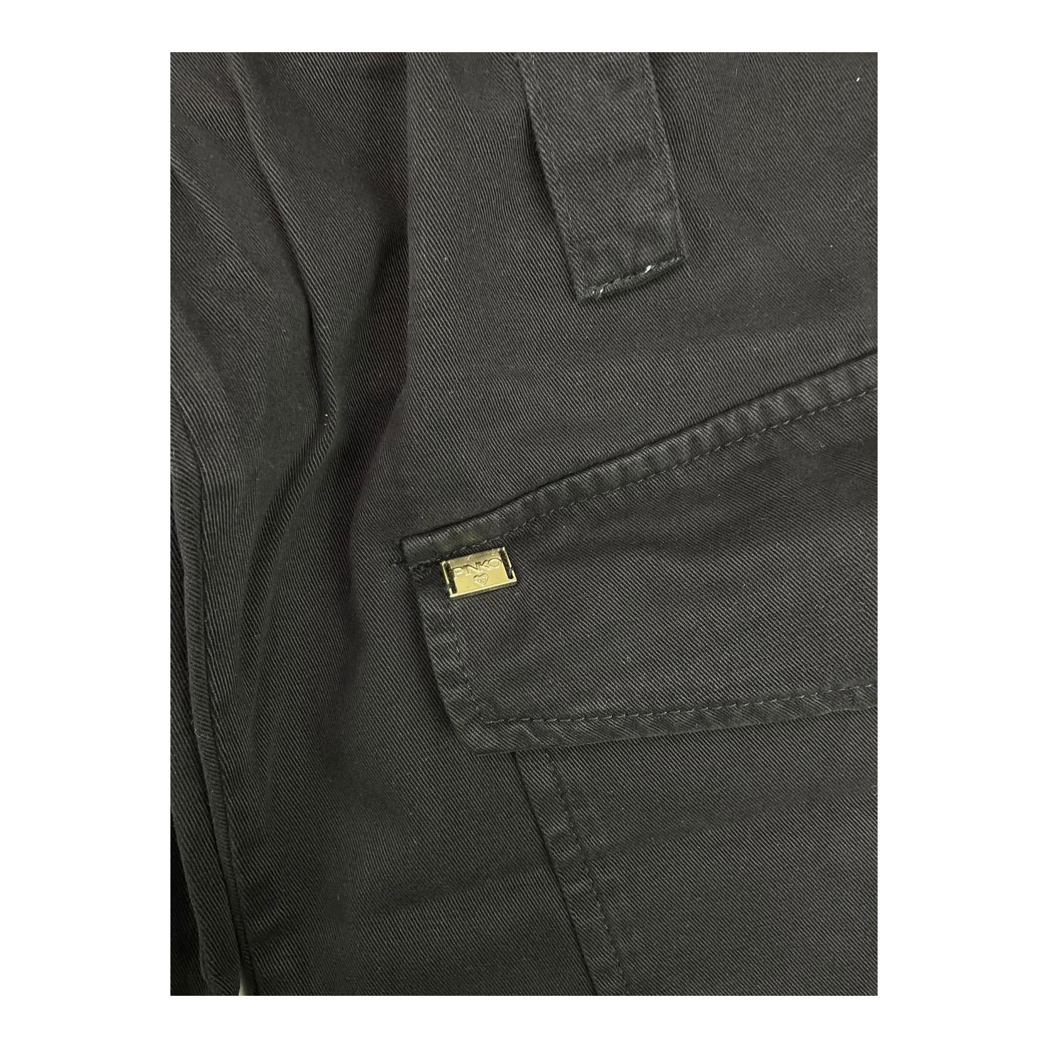 PINKO pantalone modello cargo tinta unita Nero per Bambina F4PIJGPA007 NERO PINKO 