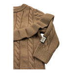 DOU DOU maglia tinta unita con balze Marrone per Neonata DV9A20NX MARRONE DOU DOU 