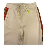 Barrow Kids Solid Color Tracksuit Bermuda Shorts With Beige Print For Boys