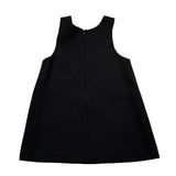 Elisabetta Franchi Abito Tinta Unita con Brillantini per Bambina EGAB190 NERO ELISABETTA FRANCHI 