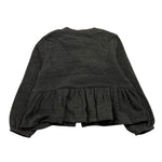 CAFFE' D'ORZO cardigan tinta unita Nero per Neonata ZV9010 NERO CAFFE' D'ORZO 