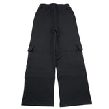 LIU JO pantalone modello palazzo tinta unita Nero per Bambina GF4028 NERO LIU JO 