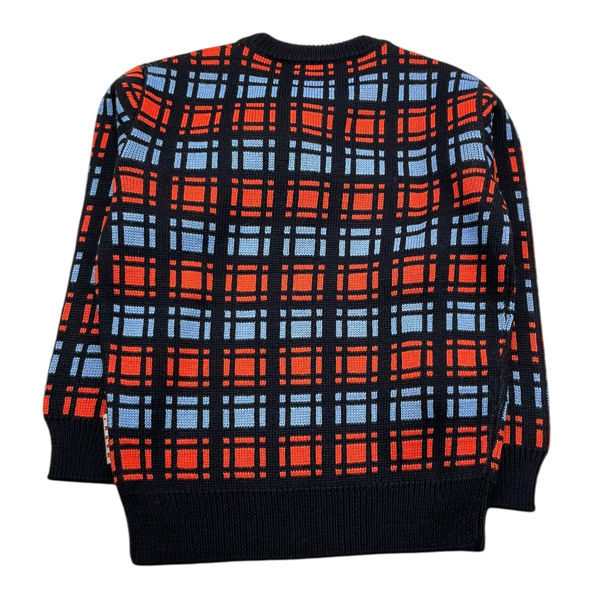 MARNI maglia girocollo stampa fantasia Blu per Bambino M00857 BLU MARNI 