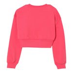 Liu Jo Felpa Tinta Unita con Trafori per Bambina GA5154 CORALLO LIU JO 