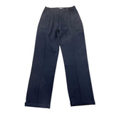 Jeckerson Solid Color Pants With Elastic Waist Blue For Boys