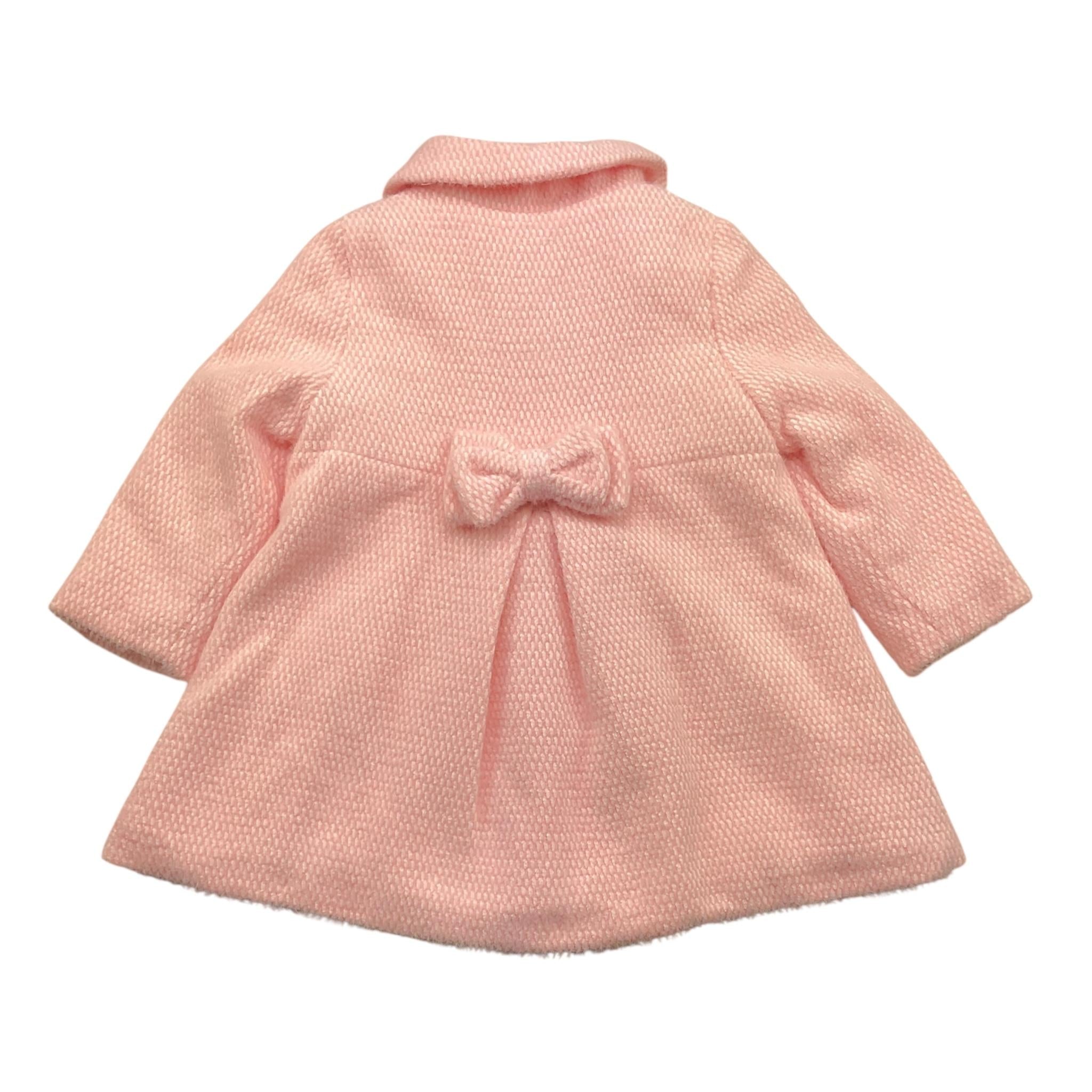 SARABANDA cappotto tinta unita con bottoni Rosa per Bambina 0A286 ROSA SARABANDA 