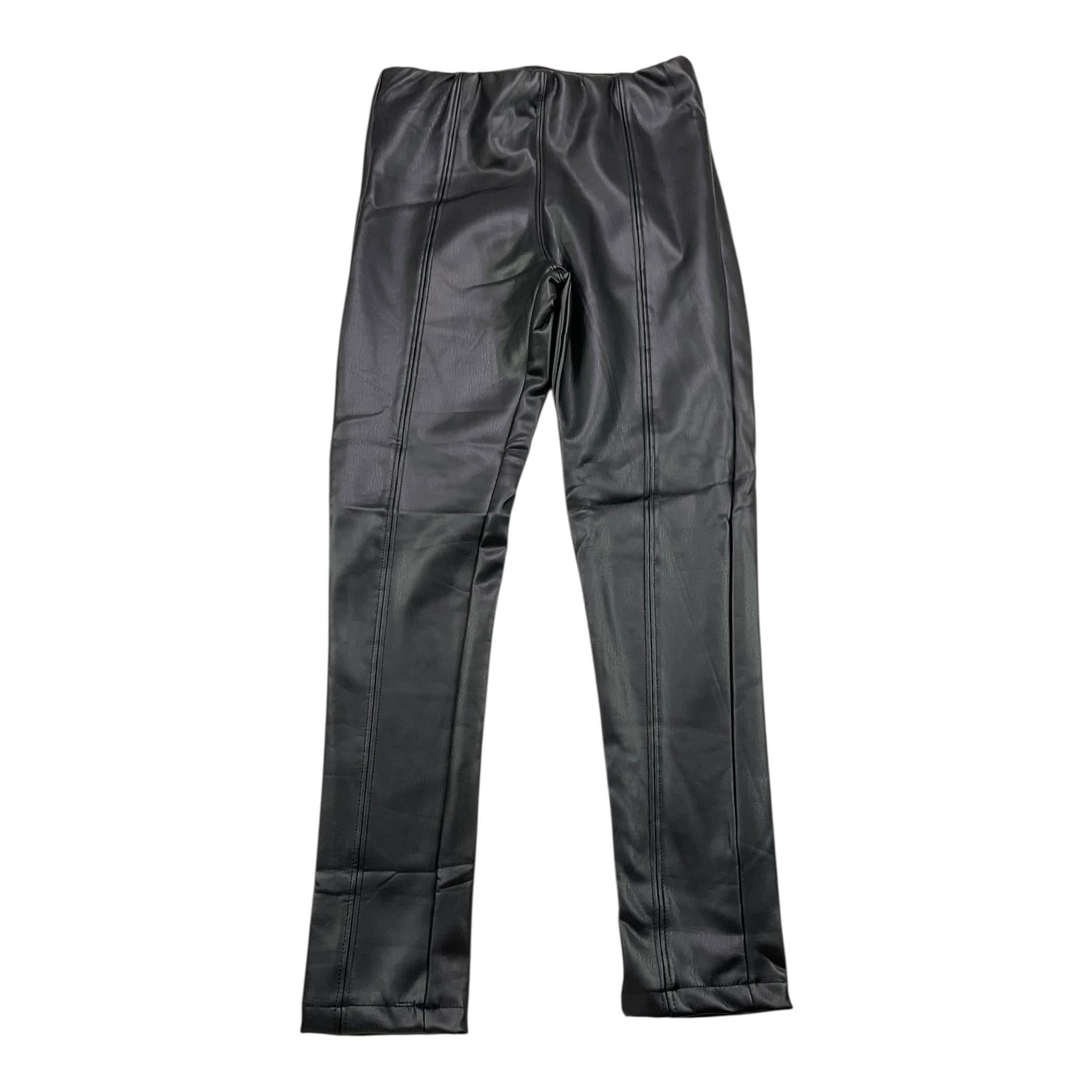 MAYORAL leggins in ecopelle tinta unita Nero per Bambina 4701XX NERO MAYORAL 