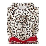 Monnalisa Abito Tinta Unita con Fantasia Maculata per Bambina 11E911 BEIGE MONNALISA 