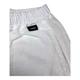 Aspesi Palazzo Pants Solid Color With Elastic Waist White For Girls