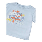 Mayoral T-Shirt Girocollo Tinta Unita con Stampa per Neonato 1065X AZZURRO MAYORAL 