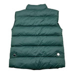 TRUSSARDI giubbino smanicato tinta unita con zip Verde per Bambino TBA25069GT VERDE TRUSSARDI 