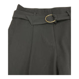Alice Pi Solid Color Pants with Black Belt for Girls