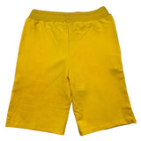 Gaelle Bermuda Solid Color With Contrast Print Yellow For Boys