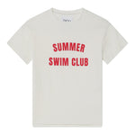 Dou Dou T-Shirt Girocollo Tinta Unita con Stampa per Bambina DW8P81X BIANCO DOU DOU 