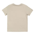 Dsquared2 T-Shirt Girocollo tinta unita con Stampa Beige per Neonato DQ2853XX BEIGE DSQUARED2 