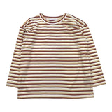 TRUSSARDI shirt tinta unita con fantasia a righe  Bianco per Bambino TGA25083TS BIANCO TRUSSARDI 