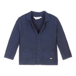 MAYORAL giacca tinta unita in maglia Blu per Neonato 230830 BLU MAYORAL 