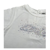 M+E' T-Shirt Girocollo Tinta Unita con Brillantini per Neonata UE1817N PANNA M+E' 