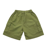 Babe & Tess Bermuda Tinta Unita con Tasconi per Bambino 24518042J VERDE BABE & TESS 