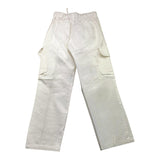 Zhoe &amp; Tobiah Solid Color Elastic Waist Pants White For Girls