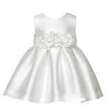 Abel & Lula Abito Cerimonia Tinta Unita con Applicazioni per Bambina 5014J BIANCO ABEL & LULA 