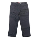 Cesare Paciotti Plain Trousers With Adjustable Waistband Blue For Newborn