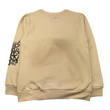 CANADA HOUSE felpa chiusa girocollo tinta unita con stampa in contrasto Beige per Bambino 24474141 BEIGE CANADA HOUSE 