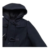 BABY A. cappotto tinta unita con cappuccio Blu per Neonato N1870 BLU BABY A. 
