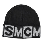 STELLA McCARTNEY cappello tinta unita con stampe Nero per Bambino TV0P87 NERO STELLA McCARTNEY 