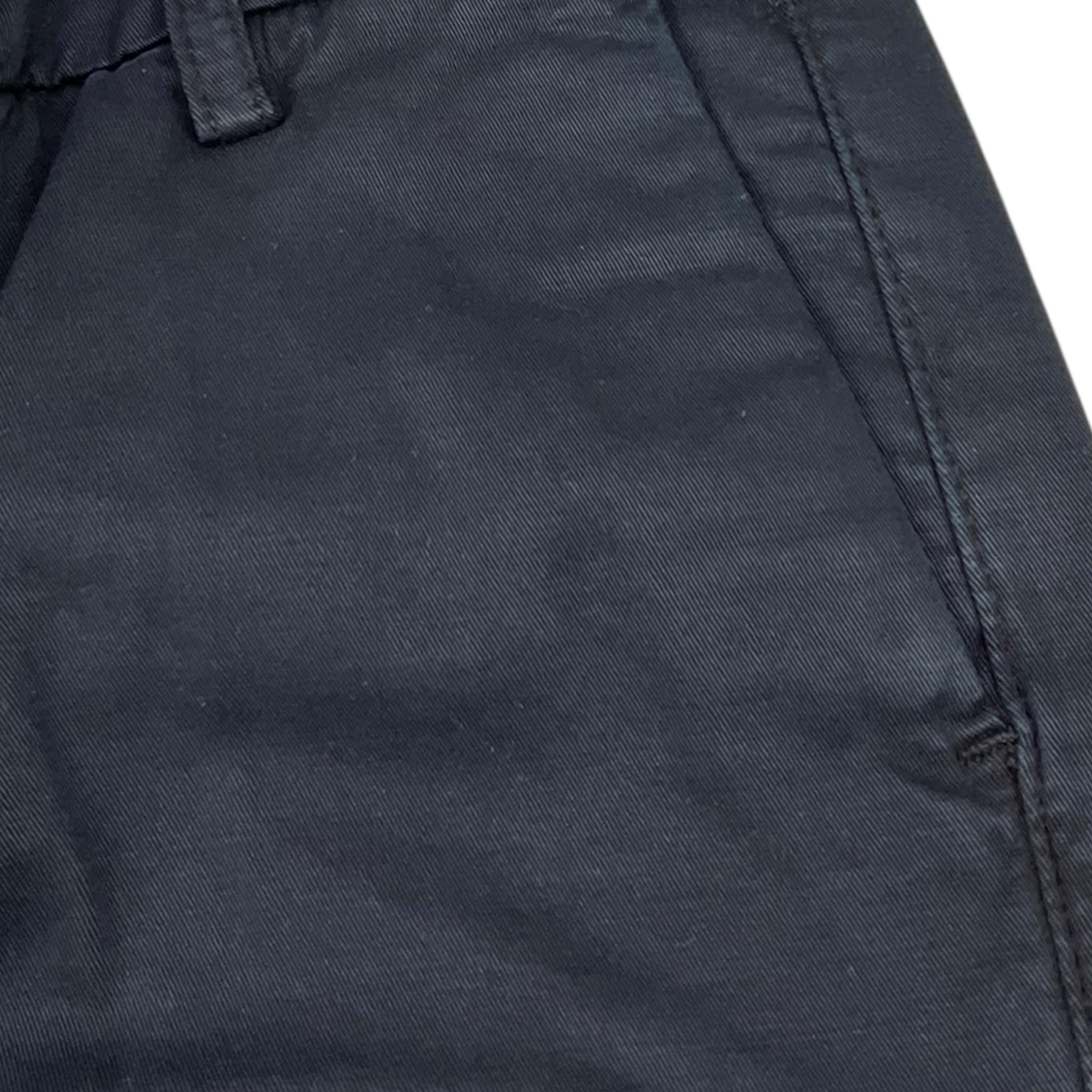 Antony Morato Pantalone Tinta Unita con Girovita Regolabile per Bambino MKTR00166 NERO ANTONY MORATO 
