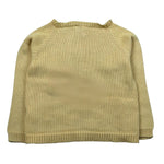 Wedoble Cardigan Tinta Unita con Trafori per Neonata V2507308B GIALLO WEDOBLE 