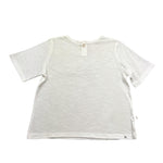 Petit Indi T-Shirt Girocollo Tinta Unita per Bambino SS25BK7617 BIANCO PETIT INDI 