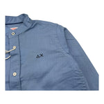 Sun68 Camicia Manica Lunga Tinta Unita per Neonato S35306 AZZURRO SUN68 