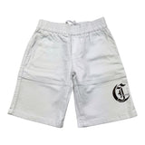 Just Cavalli Bermuda Solid Color with Print White for Boys
