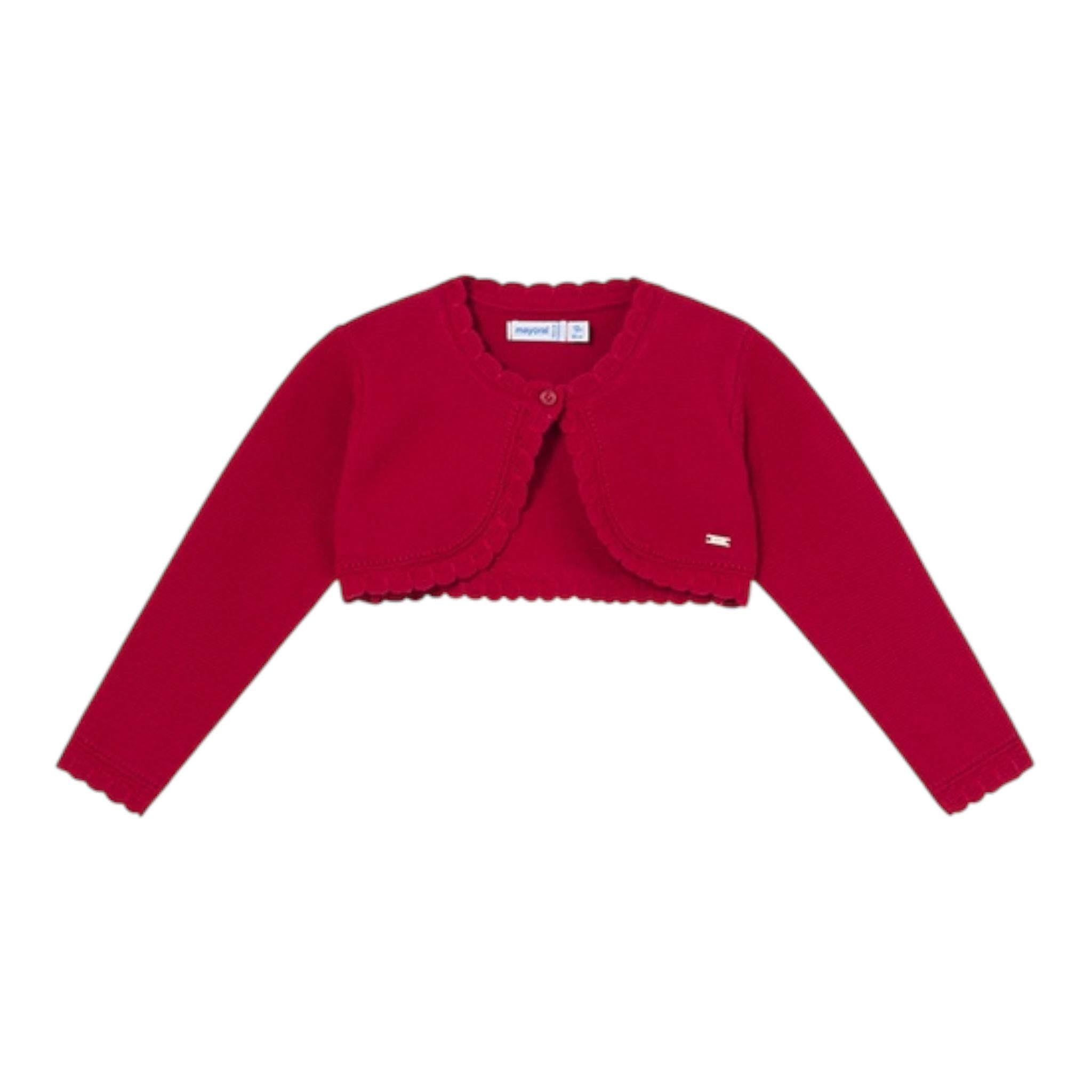MAYORAL coprispalle tinta unita  Rosso per Bambina 308 ROSSO MAYORAL 