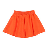 Dixie Short Solid Color With Elastic Waist Orange For Girls