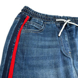 Refrigiwear Gonna In Denim Tinta Unita con Elastico In Vita per Bambina RWG610 BLU REFRIGIWEAR 