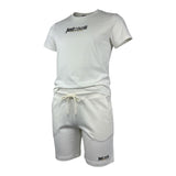 Just Cavalli Completo 2 Pezzi T-Shirt-Bermuda Tinta Unita per Bambino JBP26023CJ PANNA JUST CAVALLI 