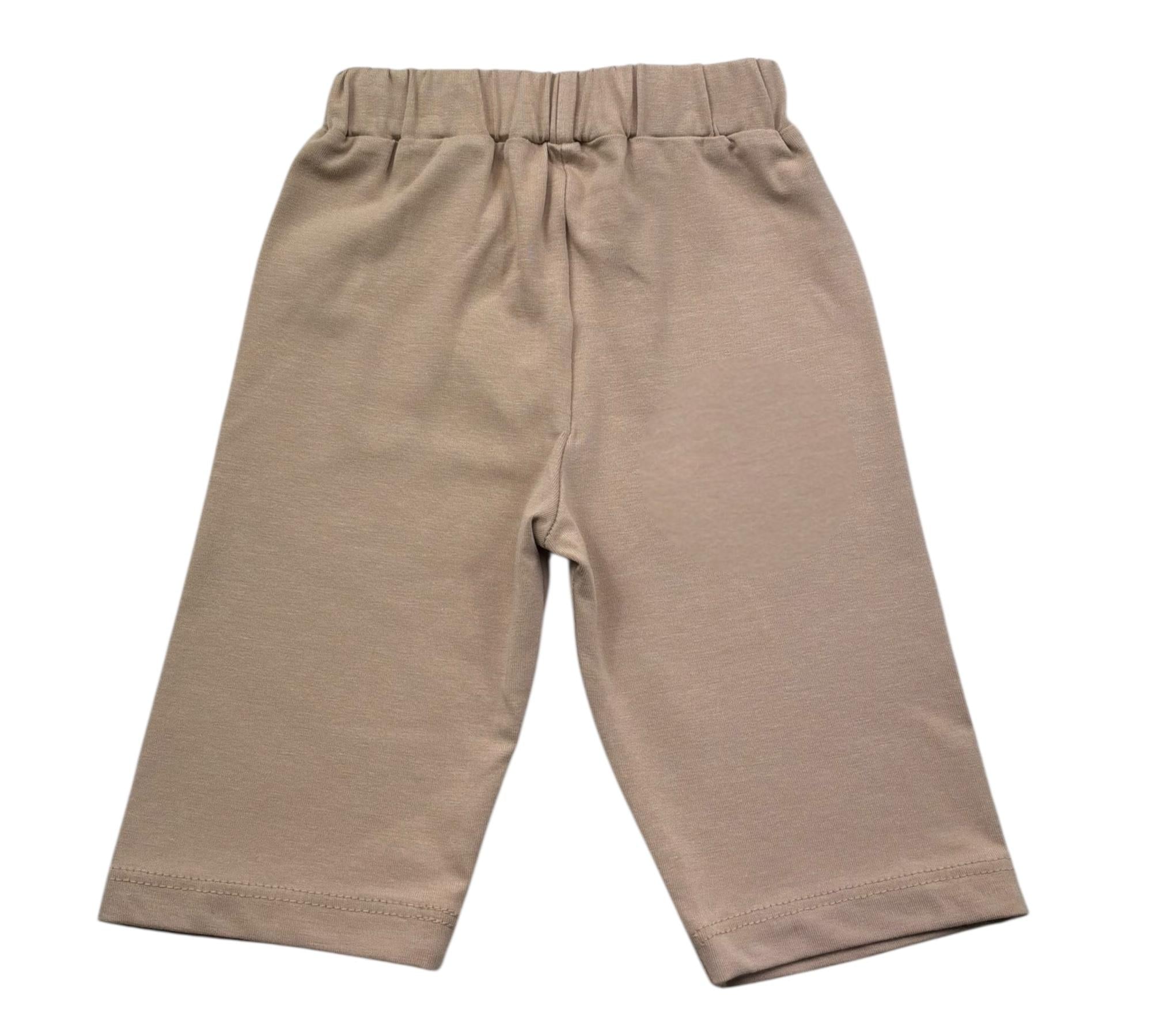 Trussardi Leggins Tinta Unita con Logo per Neonata TIP26122LE BEIGE TRUSSARDI 