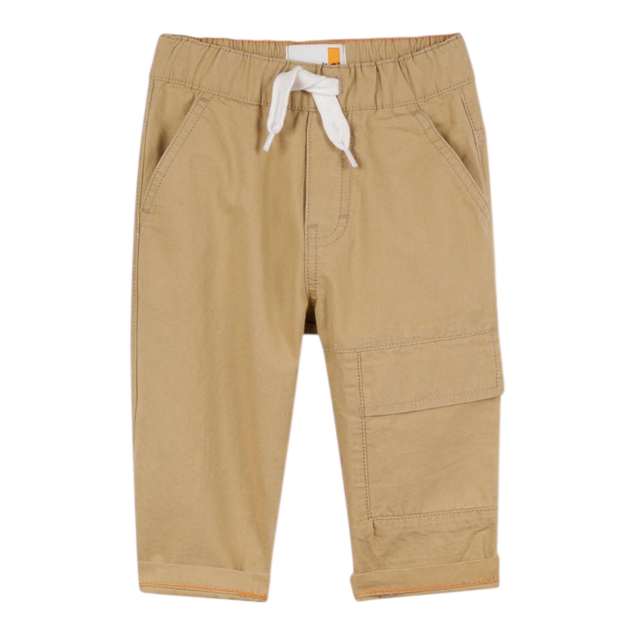 Timberland Pantalone Tinta Unita con Elastico In Vita per Neonato T60465N CAMMELLO TIMBERLAND 