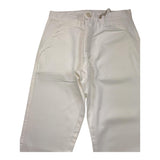 Eleventy Solid Color Pants With American Pockets White For Boys
