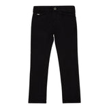 EMPORIO ARMANI jeans tinta unita con logo Nero per Bambino 8N4J06 NERO EMPORIO ARMANI 